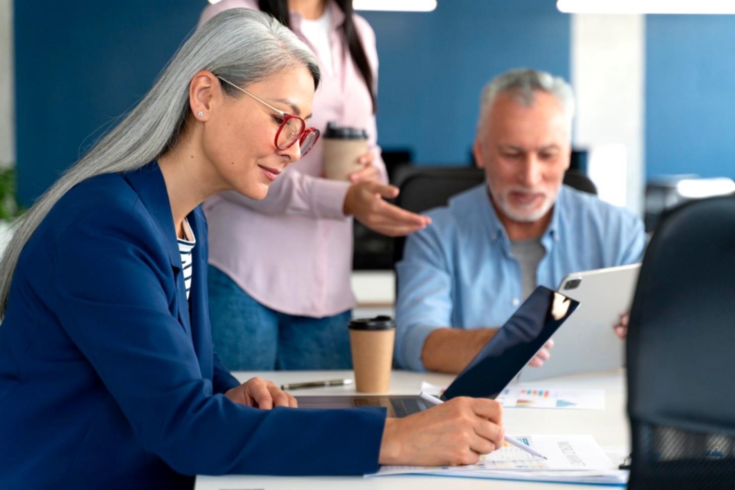 Professional workspace environment