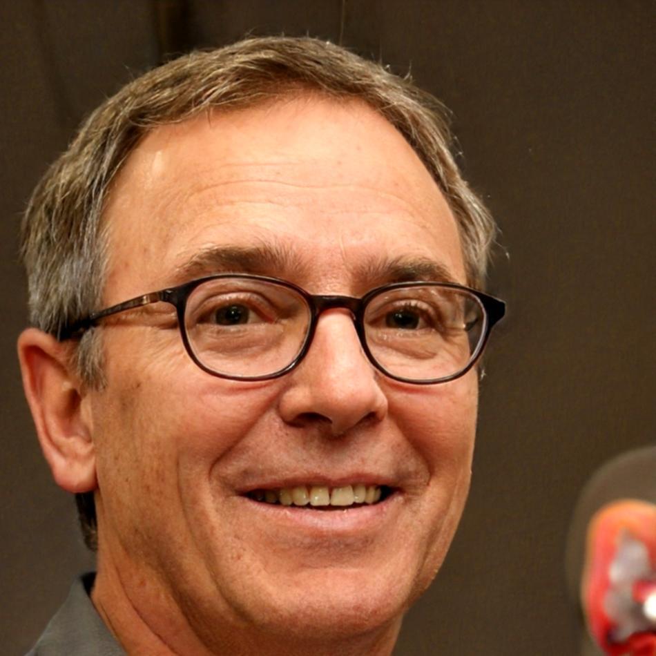 SEO professional reviewing mobile analytics